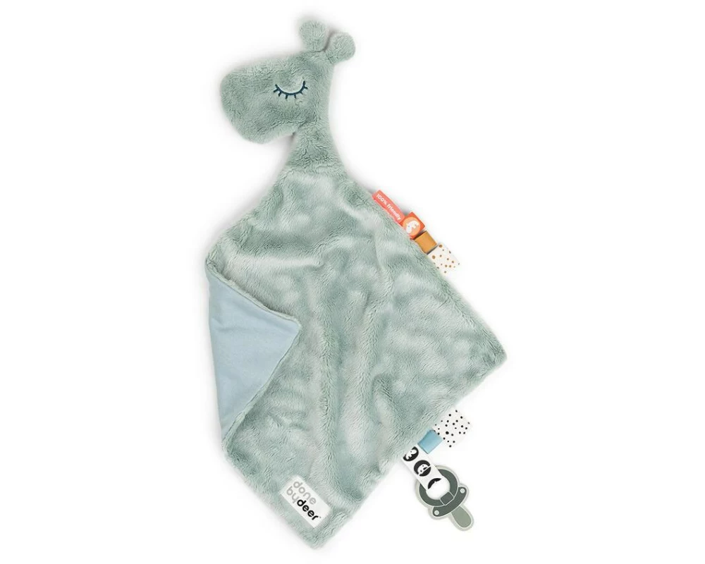 done by deer Schmusetuch Raffi Blau