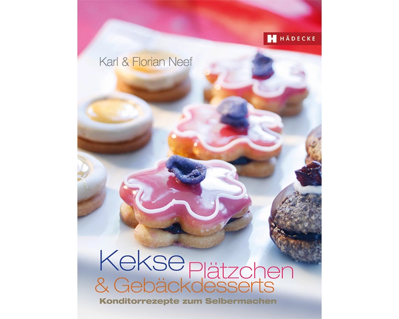 Kekse, Plätzchen und Gebäckdesserts