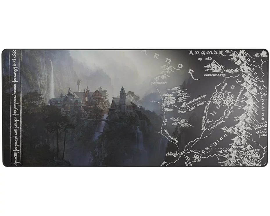 LEXIP X WARNER The Lord Of The Rings Rivendell XXL MOUSEPAD