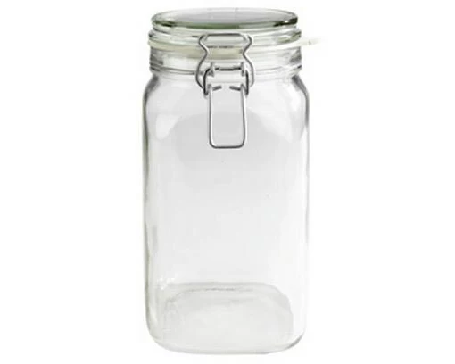 Mäser Einmachglas mit Deckel 1.45 Liter 1450 ml, 6 Stück