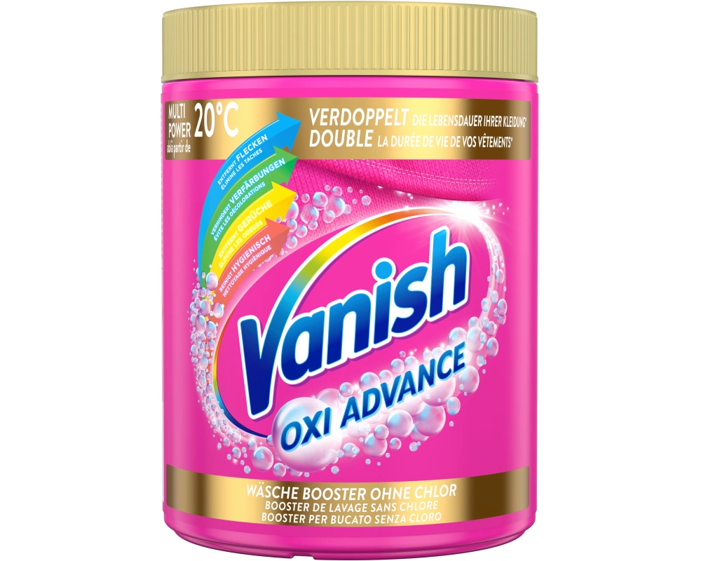 VANISH Gold Oxi Advance Pulver 900g 3280746 pink
