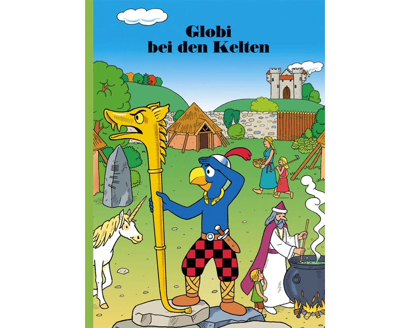 Globi bei den Kelten