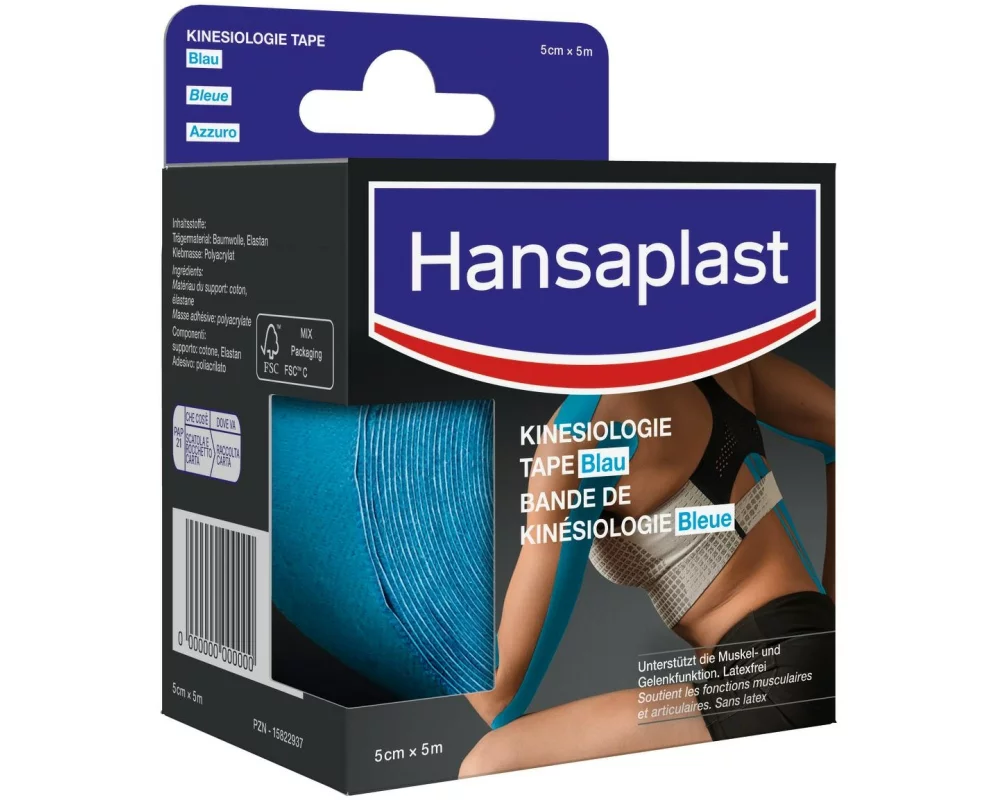Hansaplast Hansaplast Kinesiologie Tape blau 5 cm x 5 m