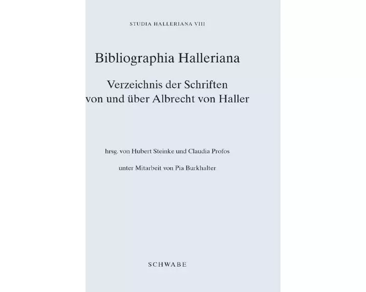 Bibliographia Halleriana