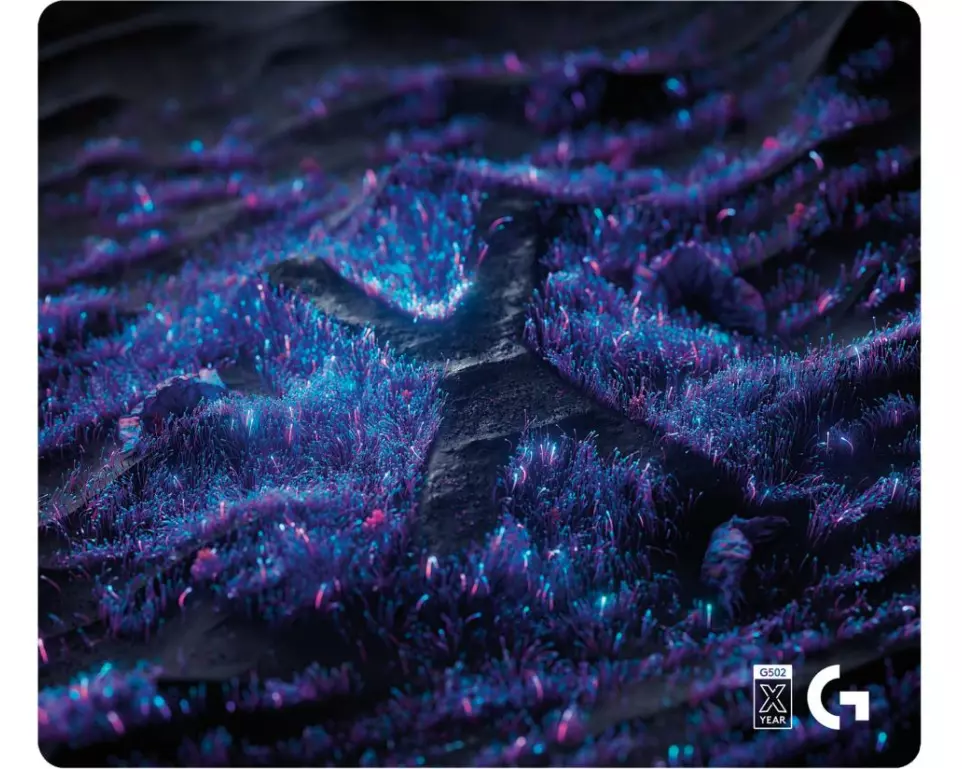 Logitech Gaming-Mausmatte G640 Anniversary Edition Blau/Schwarz