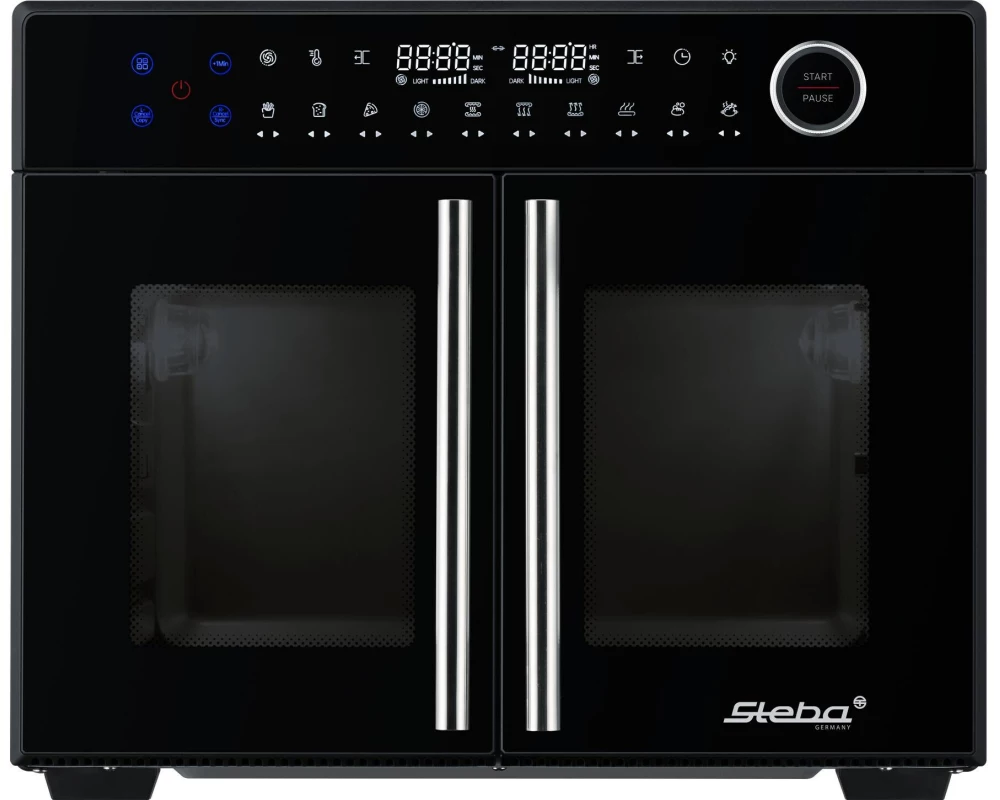 Steba Backofen Airfry Grillbackofen AF Tri Zone 24 l, Schwarz