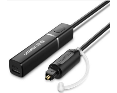 UGREEN Audio Adapter Transmitter BT 50213 5.0 Digital Output,Black (BB)