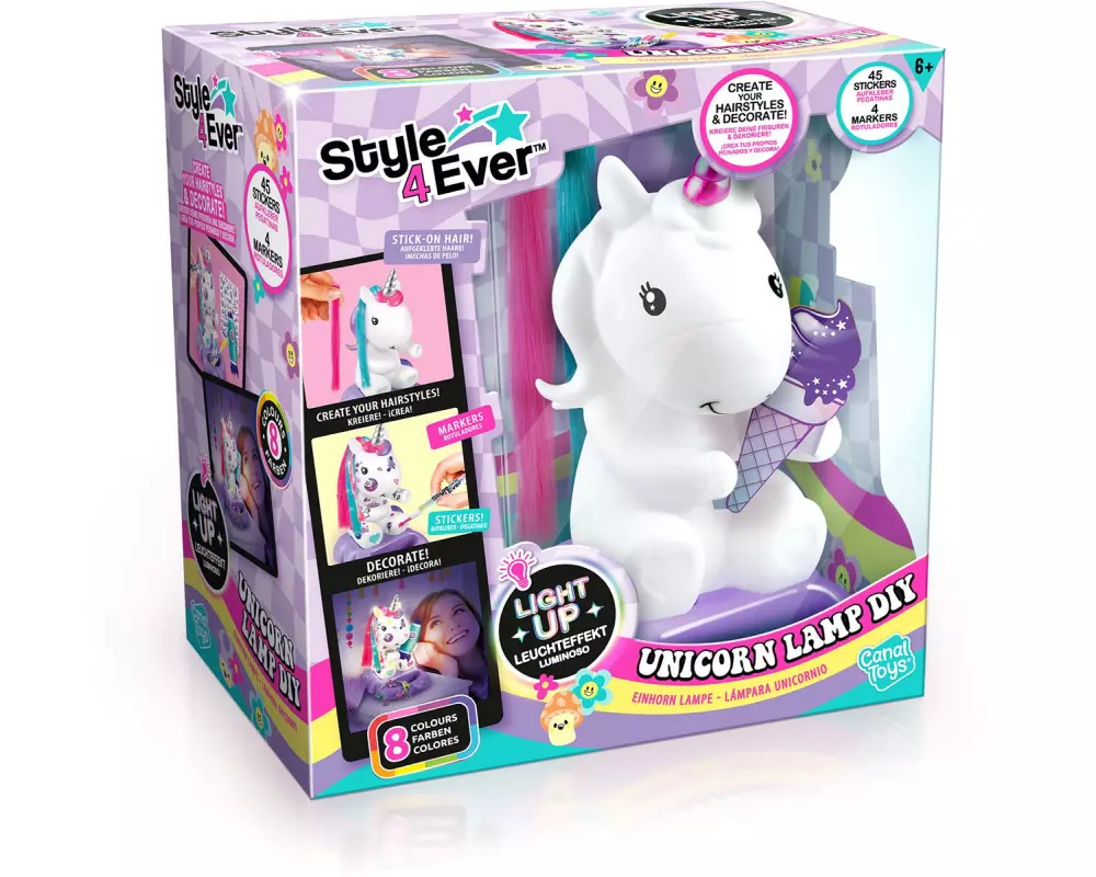 Canal Toys Bastelset The Unicorn Family Light Up