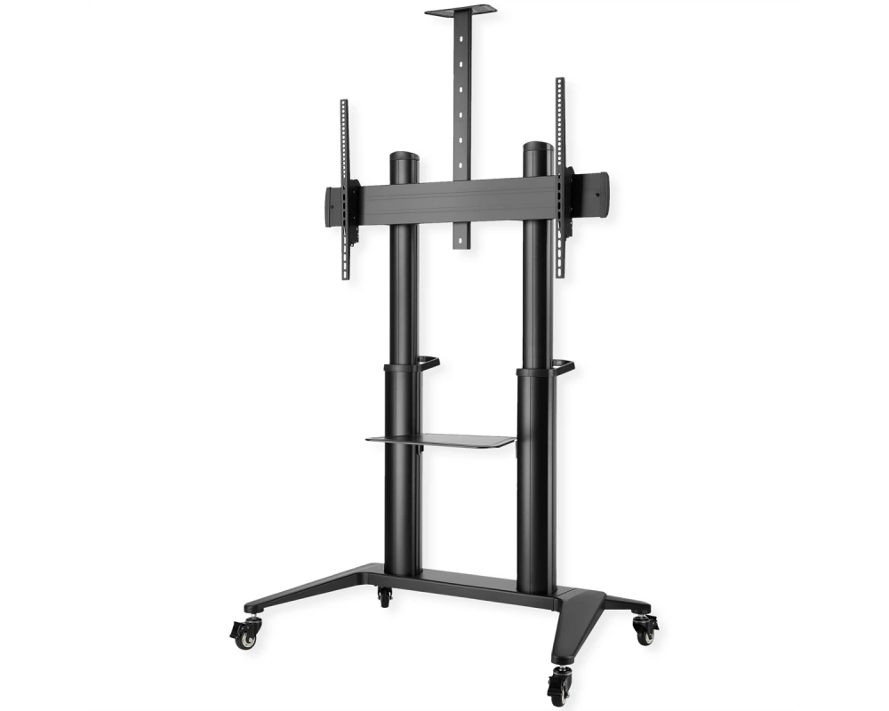 ROLINE LCD-/TV-Rollständer, 70-120 Zoll, bis 140 kg, schwarz