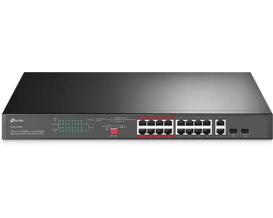 TP-Link PoE+ Switch TL-SL1218MP V2 18 Port