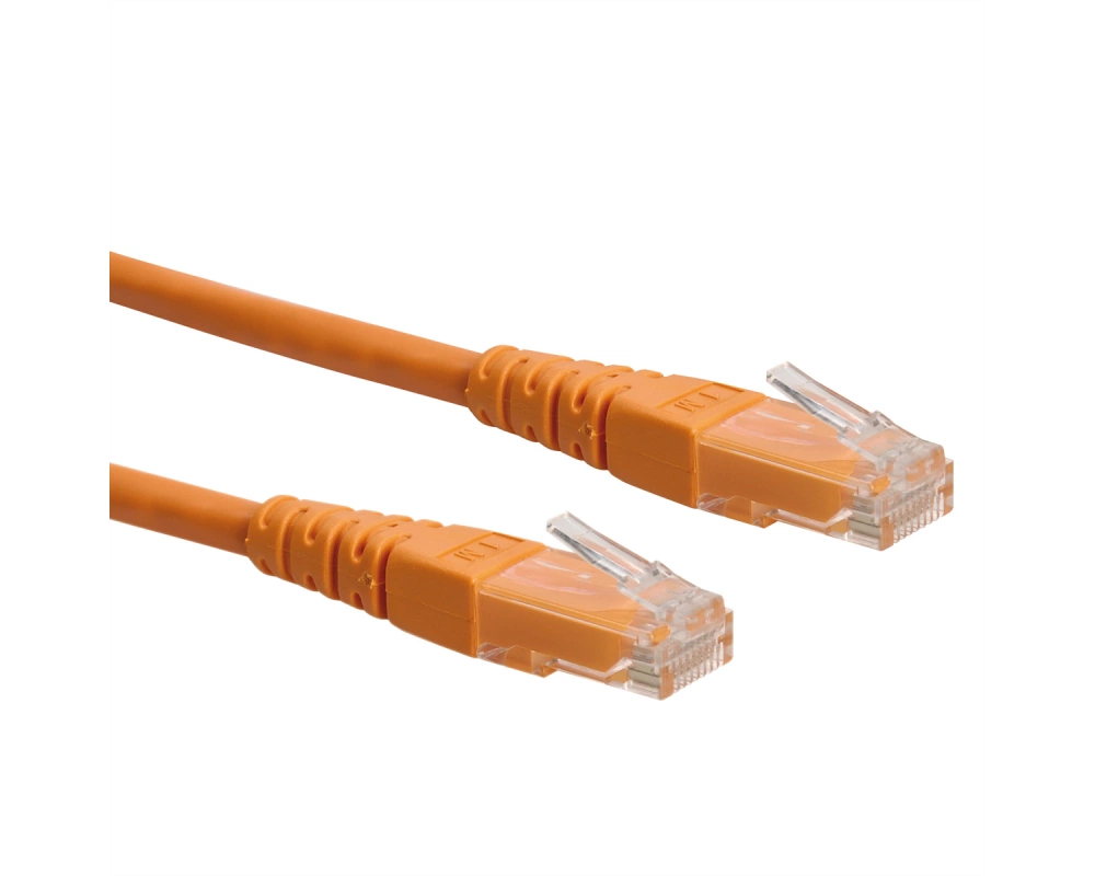 ROLINE Patchkabel Cat.6 (Class E) UTP, orange, 5 m