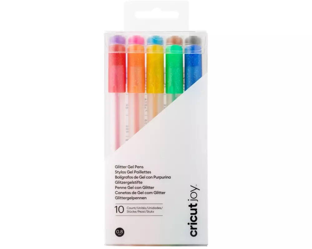 Cricut Stifteset Joy Glitter Gel 10 Stück