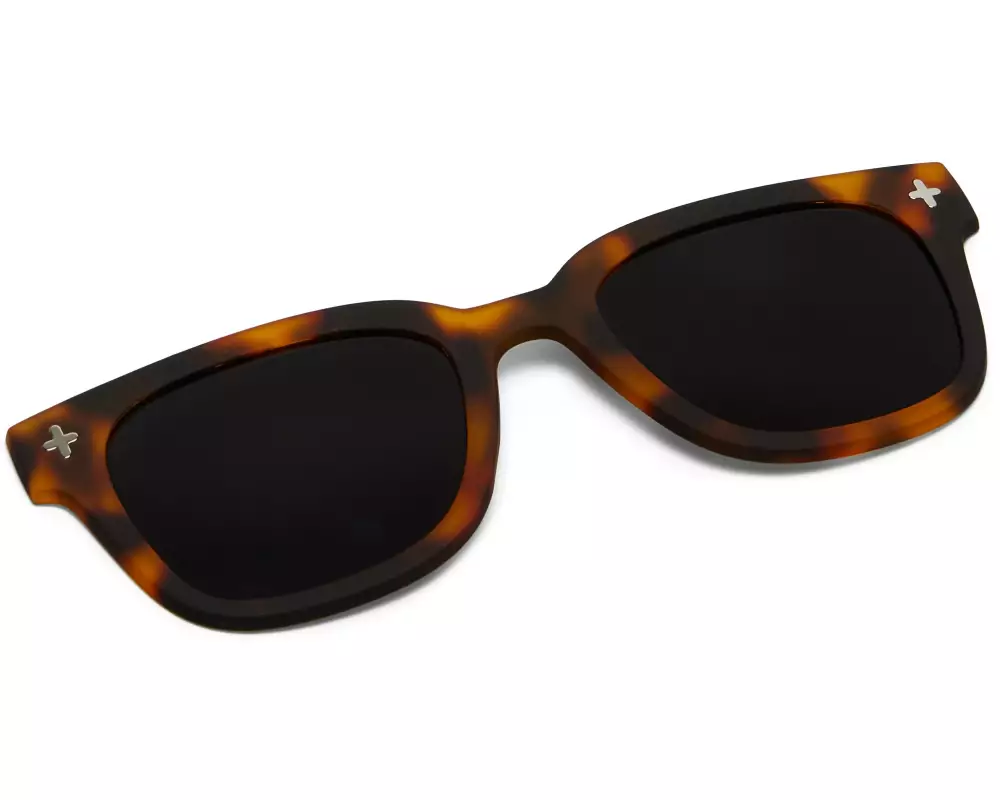 OKKIA Magnet Sonnenbrillenclip Classic Havanna