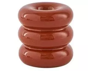 OYOY Kerzenhalter Savi high Ø 6.5 cm, Braun