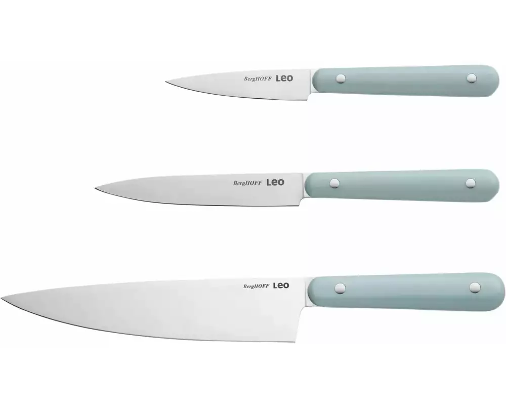 BergHOFF Messer-Set Leo Glints Slate 3-teilig