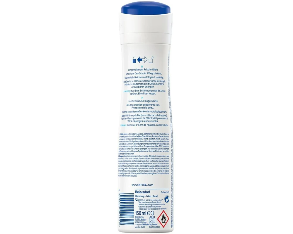 NIVEA Deo Spray Fresh Natural 150 ml