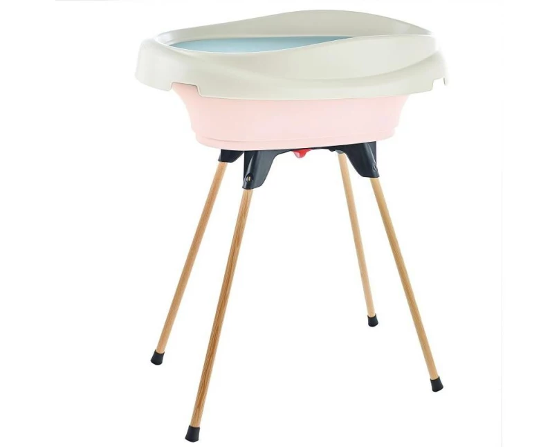 Thermobaby Badewanne/Wickeltisch Rosa