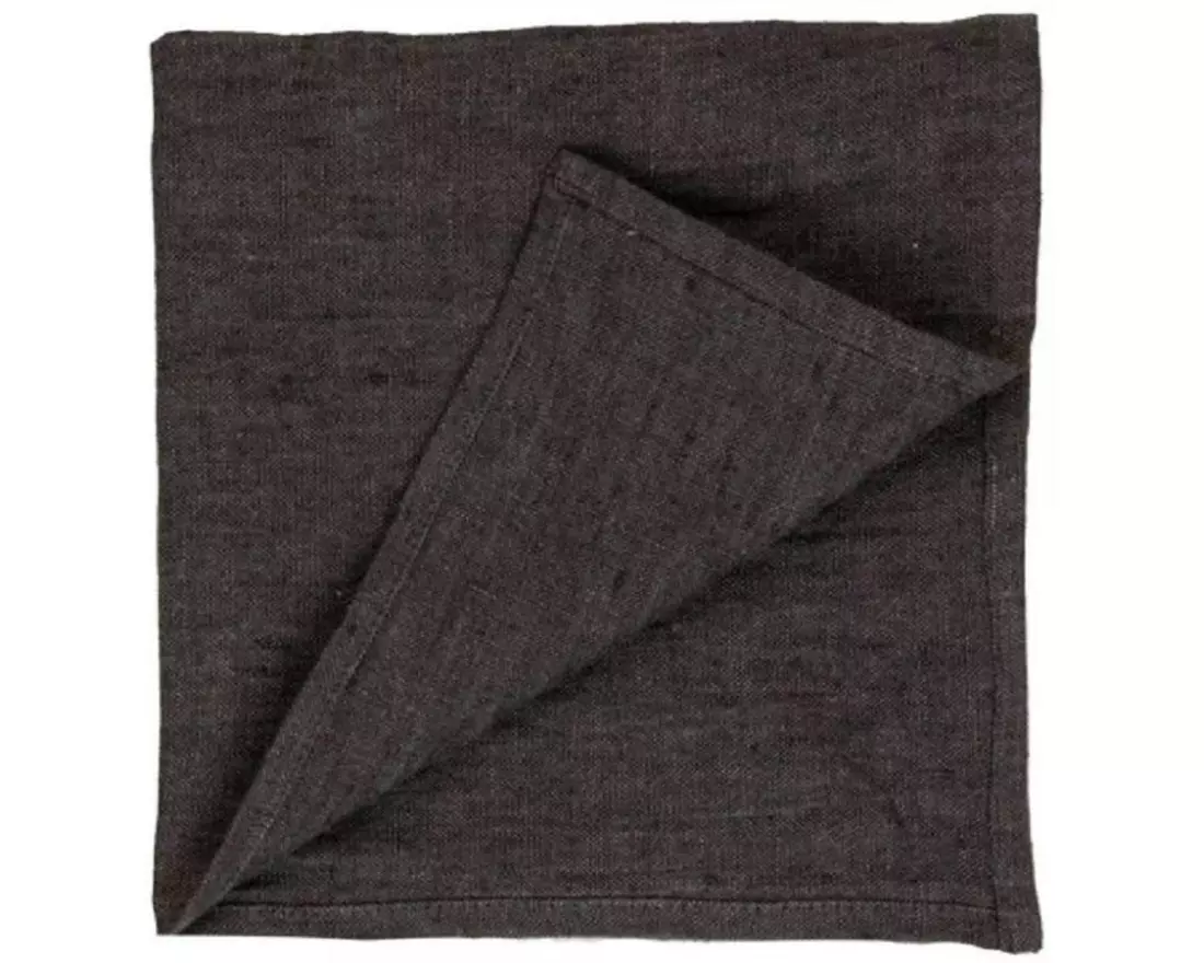 PROFLAX Stoffserviette Leinen 40 x 40 cm, 1 Stück, Graphit