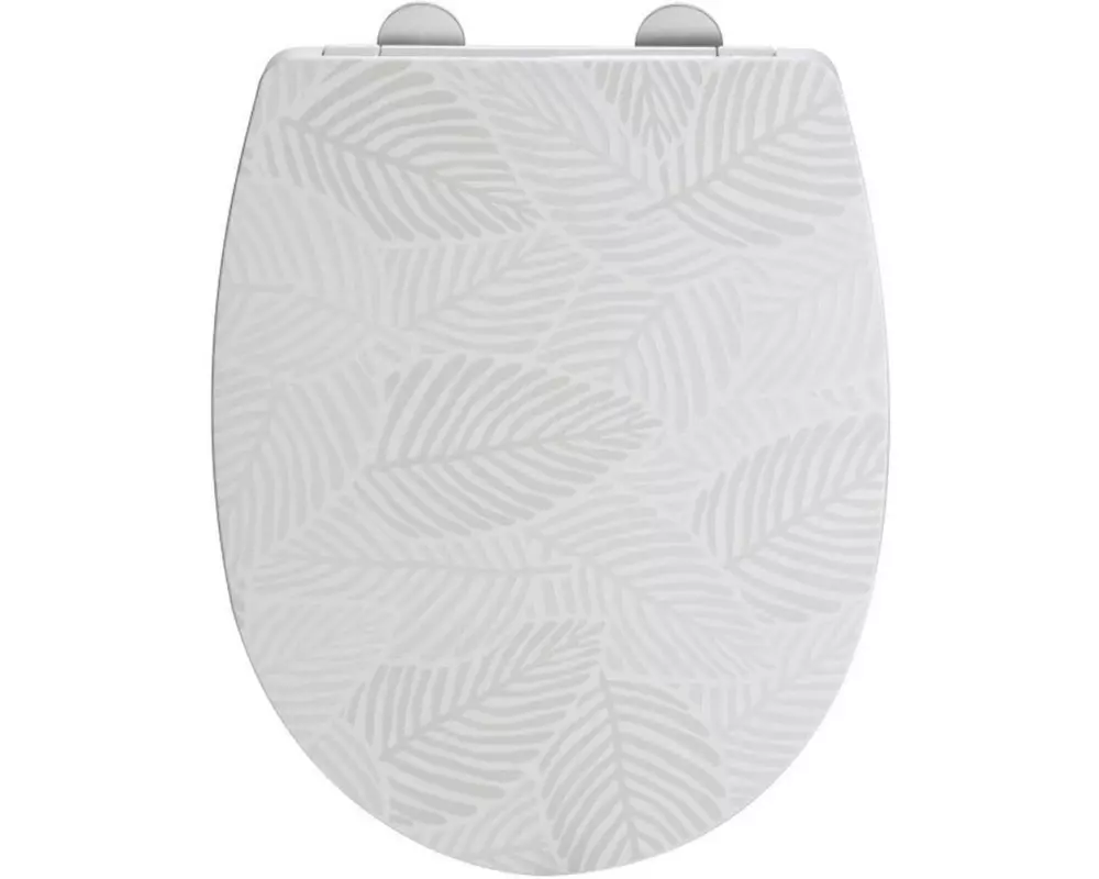 Wenko WC Sitz Roanne Easy Close, Thermoplast, bis 350 kg