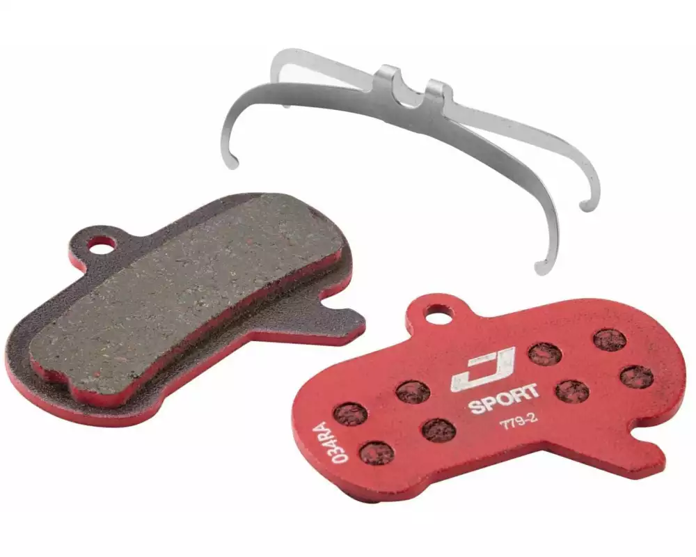 JAGWIRE Bremsbeläge DCA103 Sport Semi-Metallic Rot