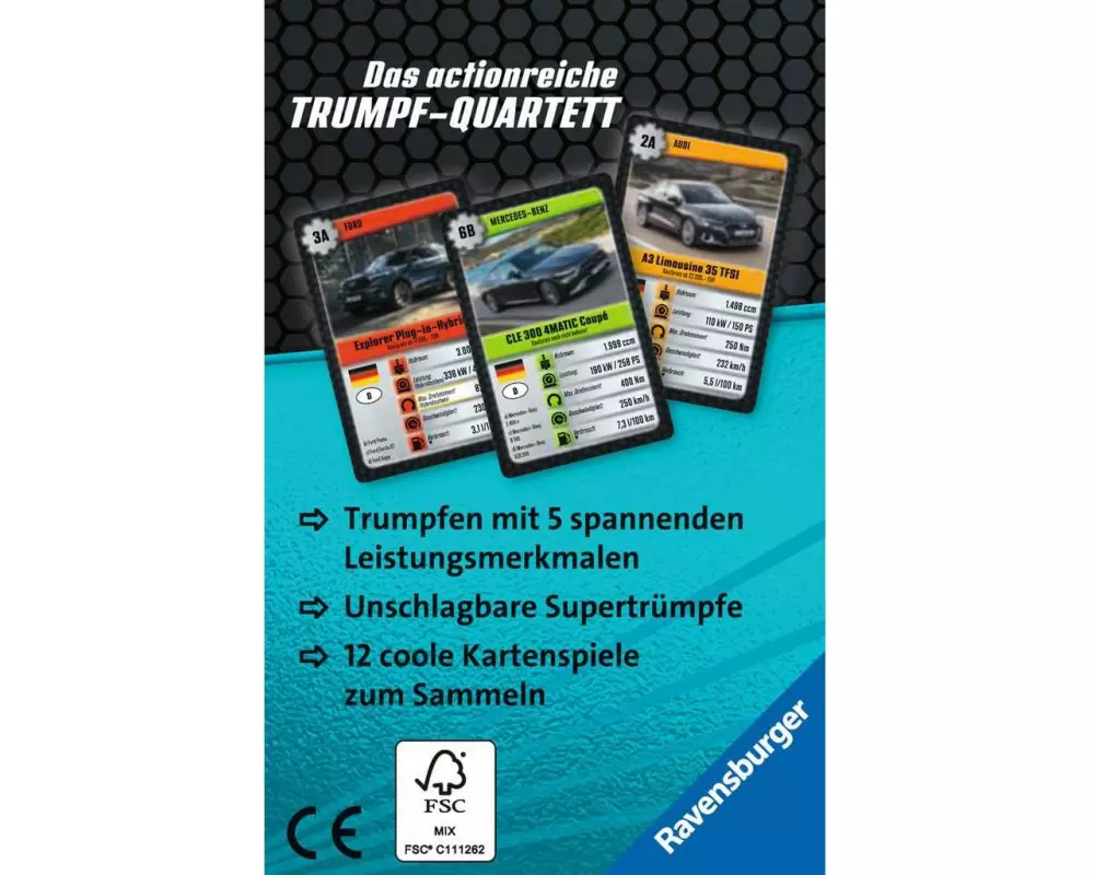 Ravensburger Kartenspiel Supertrumpf Best of Germany 2021