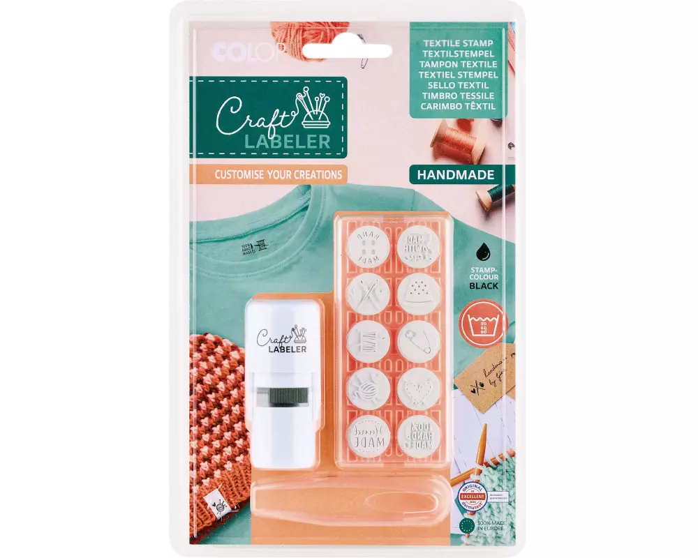 Colop Textilstempel Craft Labeler 10 Stück