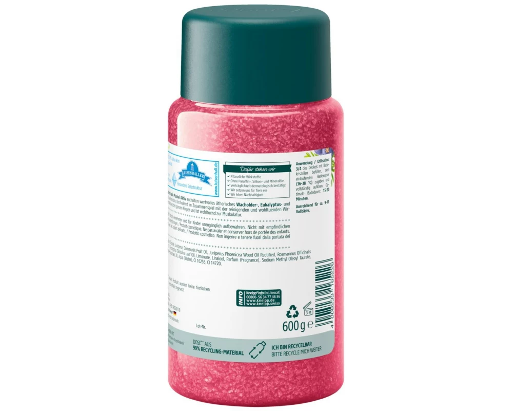 Kneipp Badekristalle Muskel Aktiv 600 g