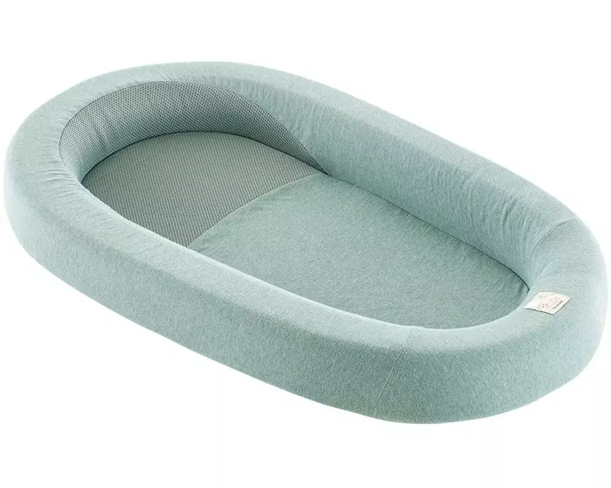 Träumeland Babynest Home Air 65 cm Grün