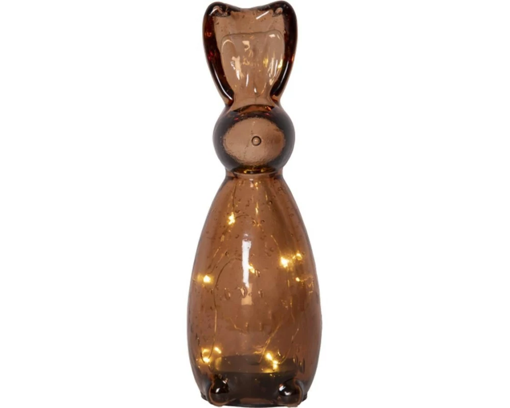 Star Trading Tischdekoration Hase Harry Braun