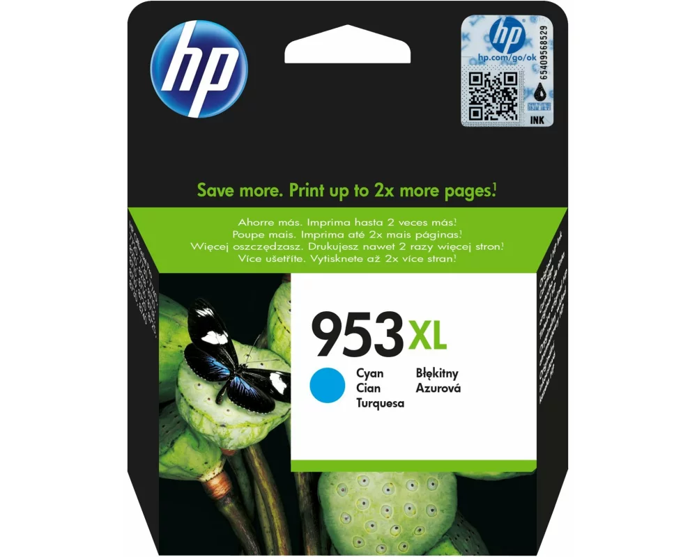 HP Tinte Nr. 953XL (F6U16AE) Cyan