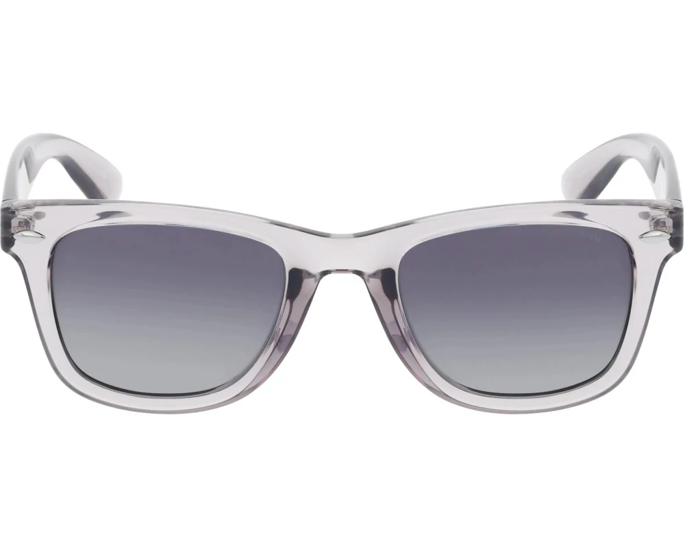 INVU. Sonnenbrille Bogota Transparent Grey, polarisiert mit Etui
