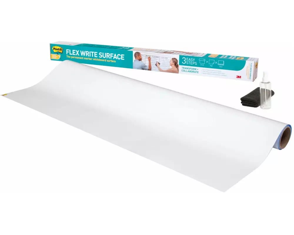 Post-it Whiteboardfolie Post-it Flex Write 91.4 x 121.9 cm, 1 Rolle