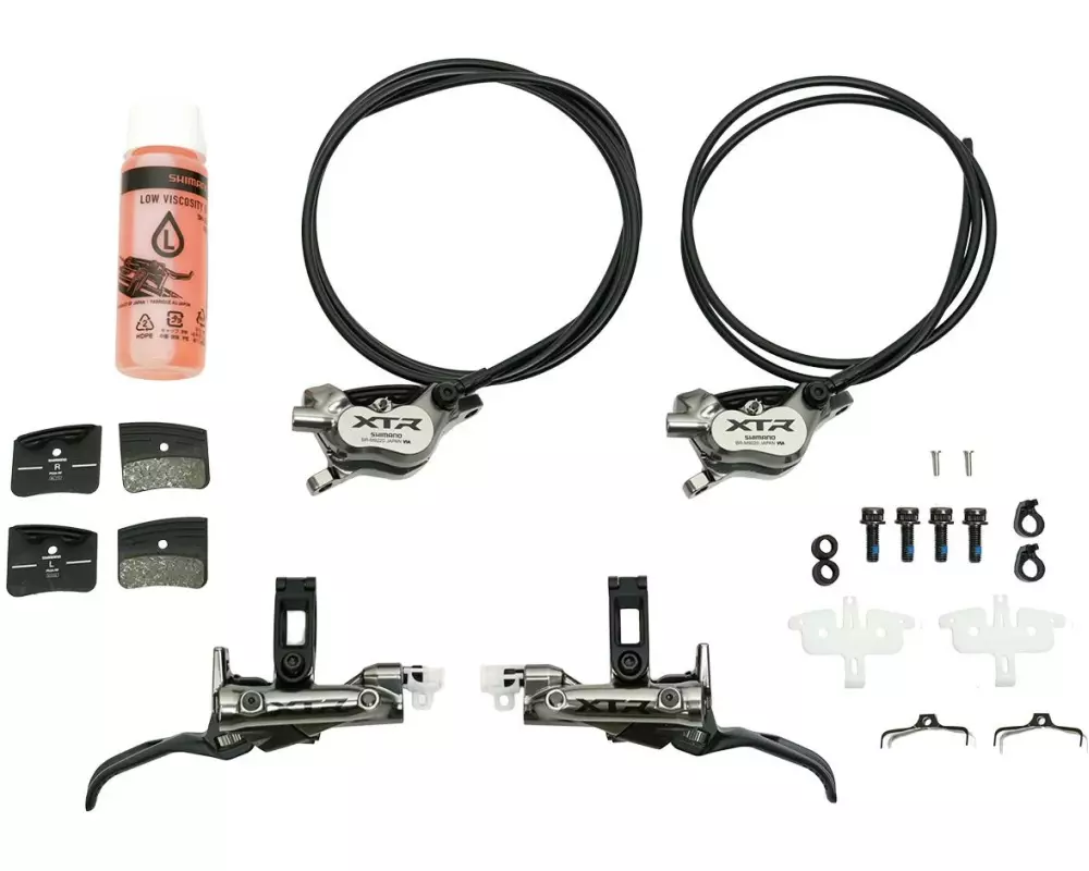 Shimano Scheibenbremsen-Set XTR BR-M9220 mit BL-M9220 Upgrade Kit