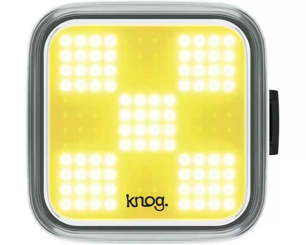 knog. Velolampe Blinder Grid Vorne, Schwarz