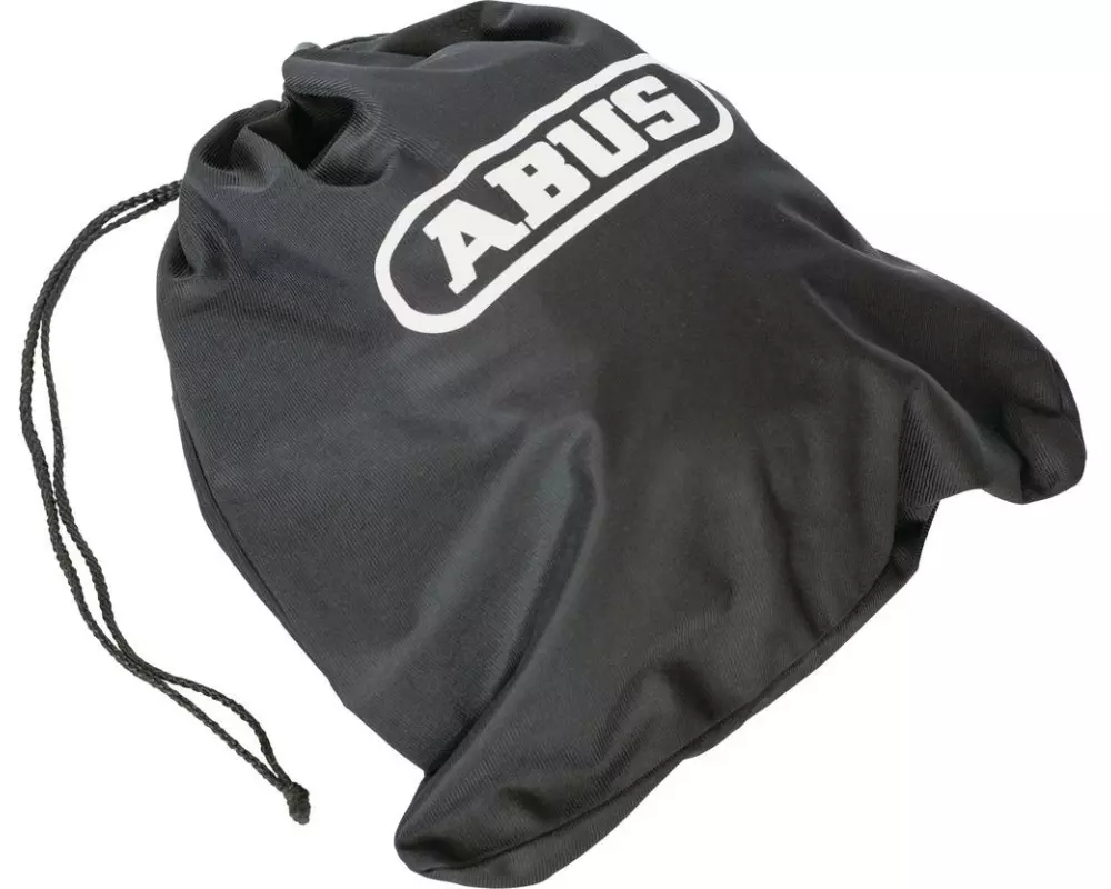 Abus Schutzhelmbeutel Mikrofaser Schwarz