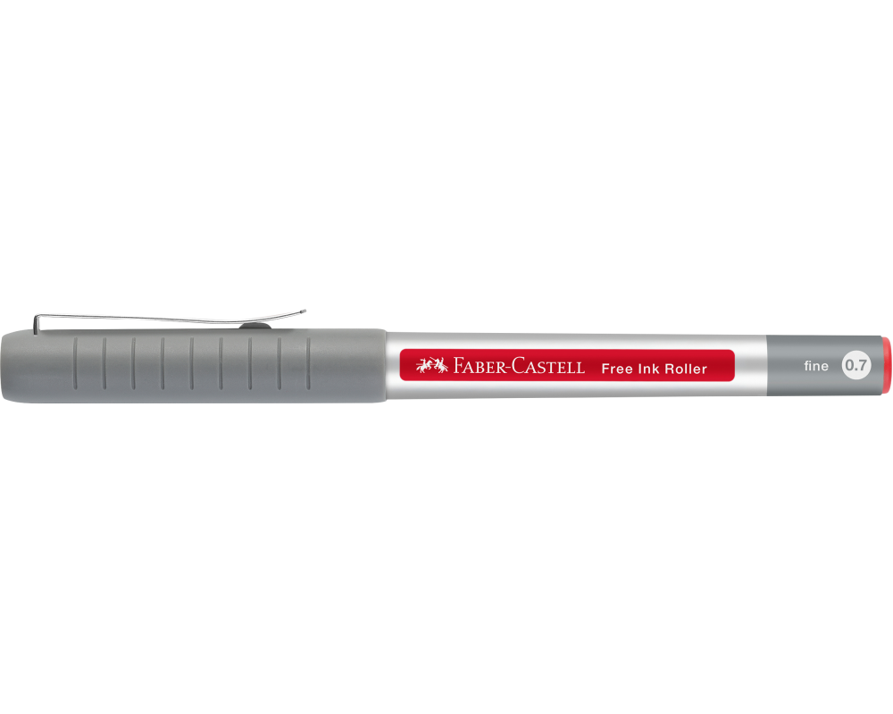 FABER-CASTELL Roller Free Ink 0.7mm 348121 rot