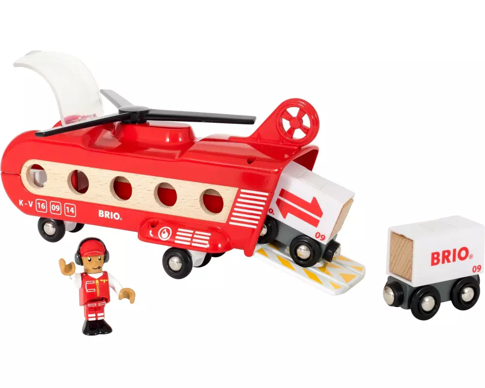 BRIO Eisenbahn-Transporthubschrauber