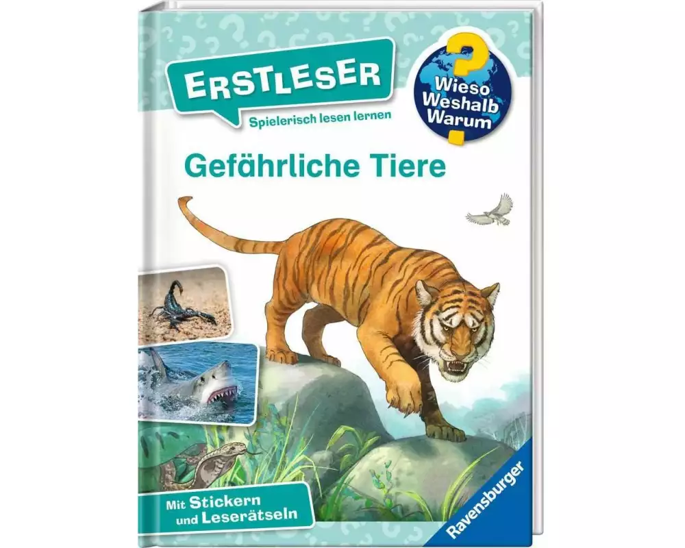 Ravensburger Kinder-Sachbuch WWW Erstleser: Gefährliche Tiere