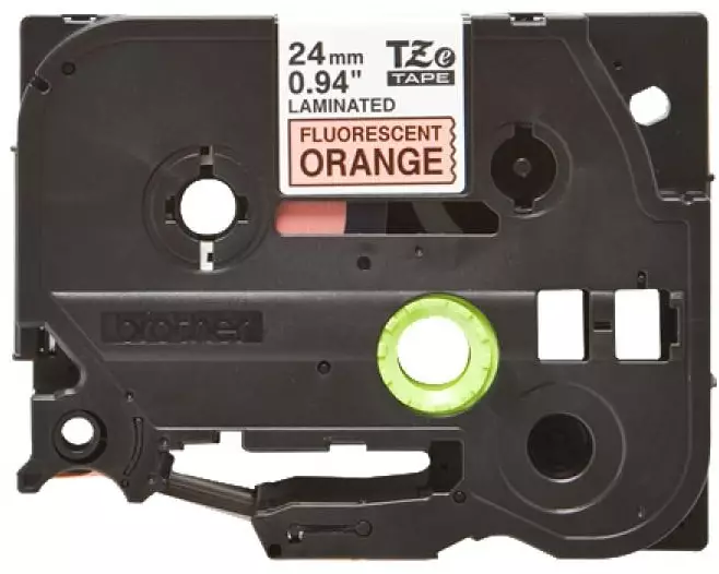 Brother Beschriftungsband TZe-B51 Schwarz auf Orange