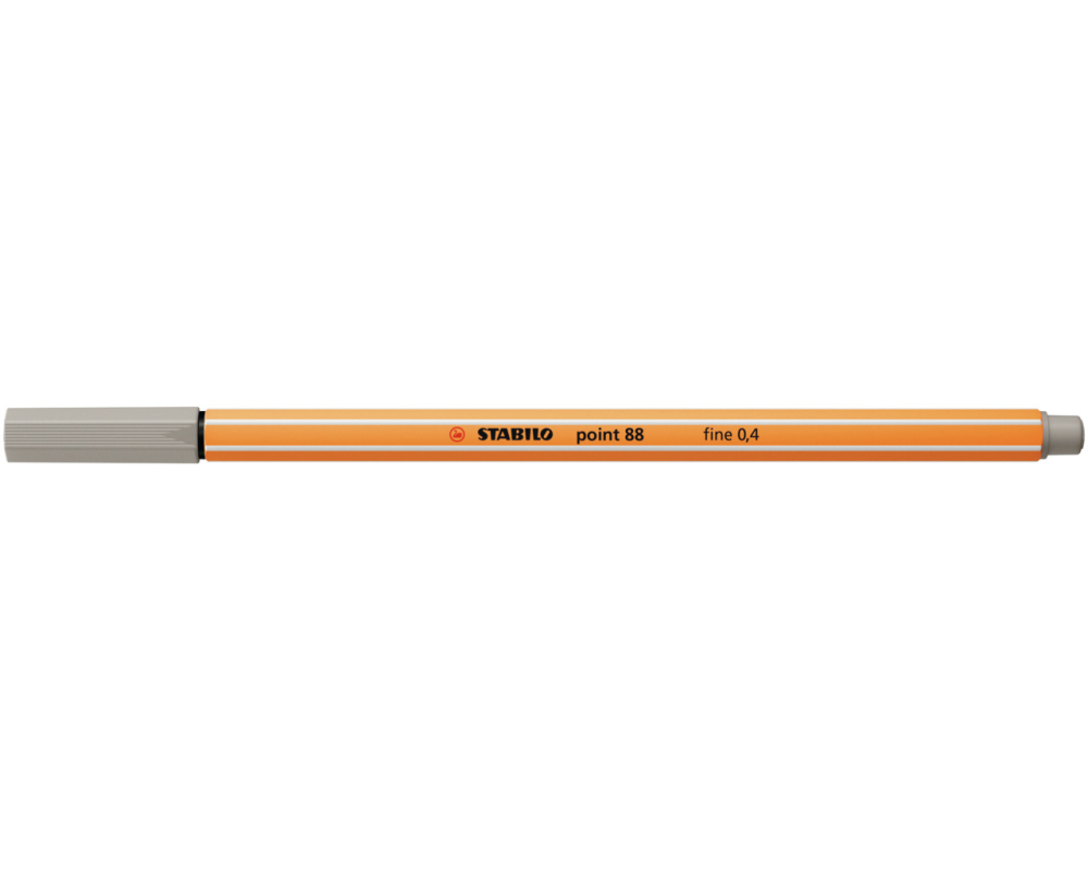 STABILO Fineliner Point 88 0.4mm 88/93 warmes grau
