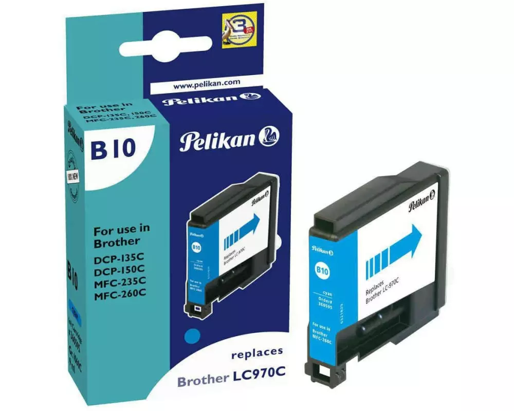 Brother Tinte LC-970C Cyan