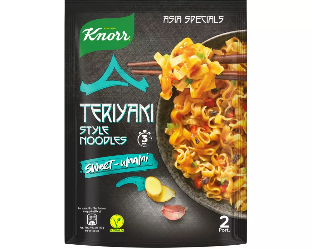 Knorr Asia Specials Teriyaki Style Noodles 2 Portionen
