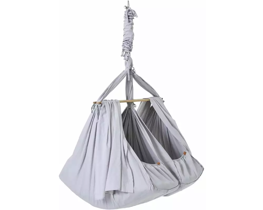 Membantu Babyhängematte Zwillinge Premium Grau