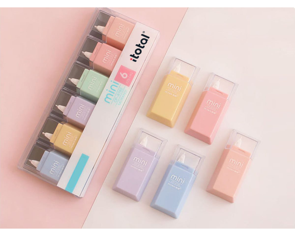 ROOST Korrekturroller Macaron XL2569 assortiert