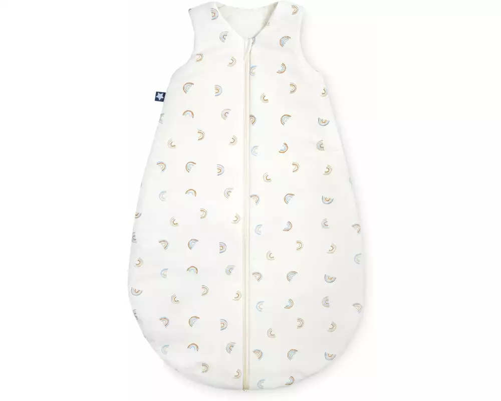 Julius Zöllner Baby-Ganzjahresschlafsack Jersey Little Bow Gr. 50/56