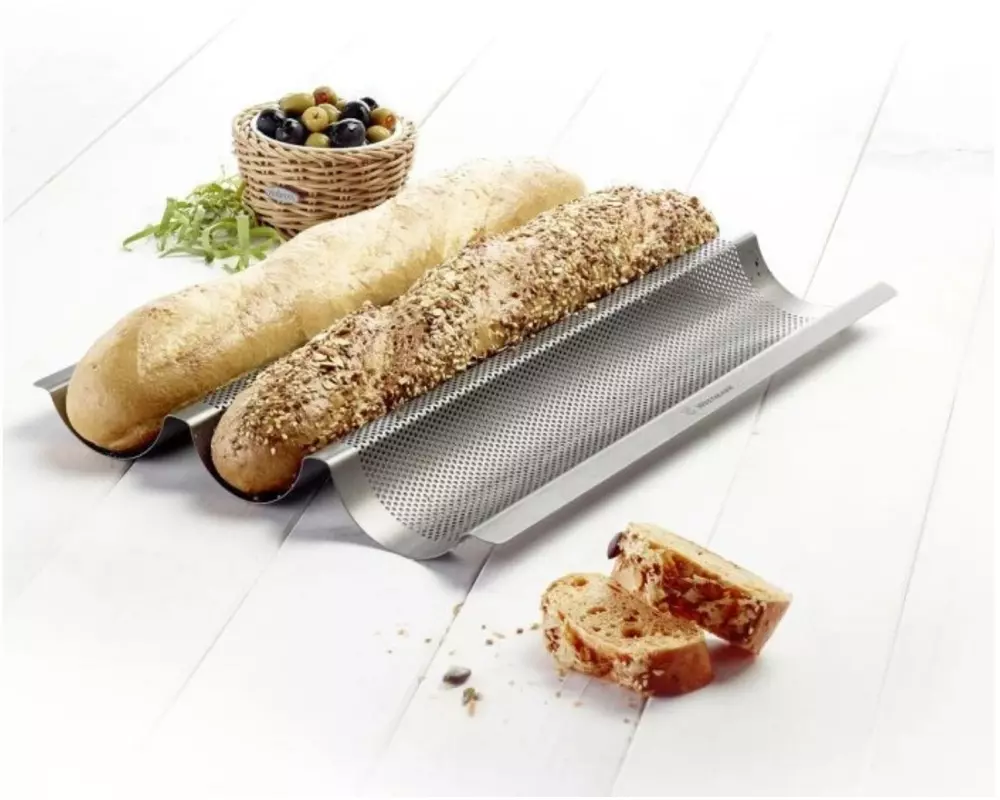 Westmark 3er Baguette Backform Long, 38.5 x 28 cm