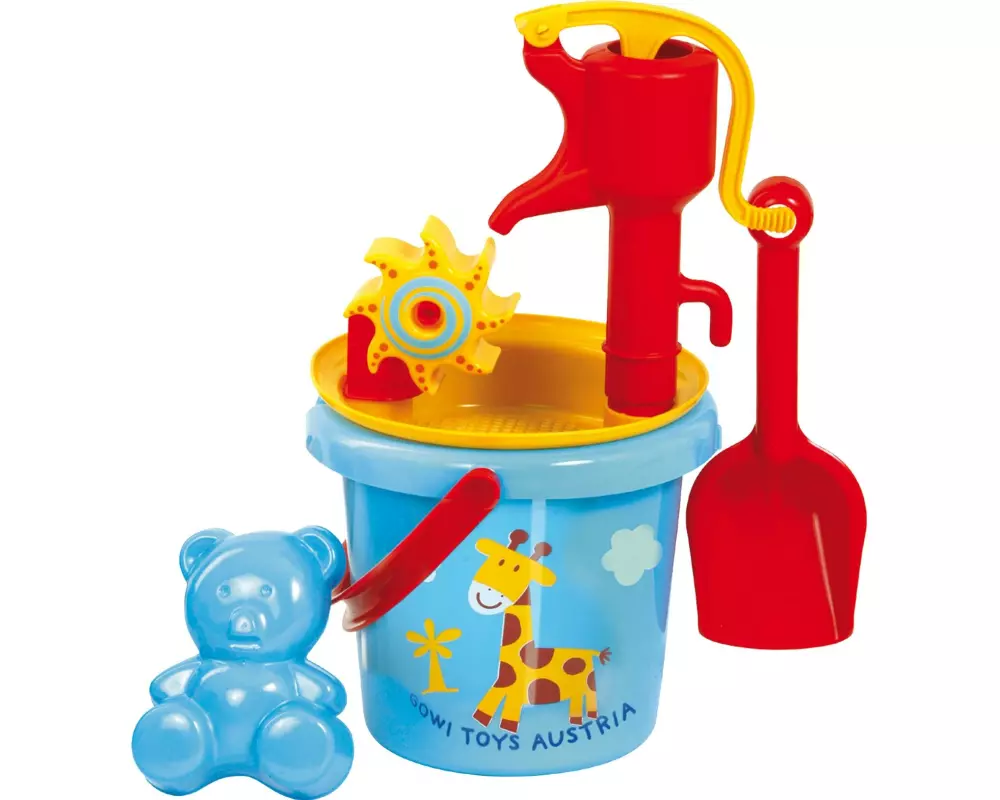 Gowi Sandgarnitur mit Wasserpumpe 38 cm