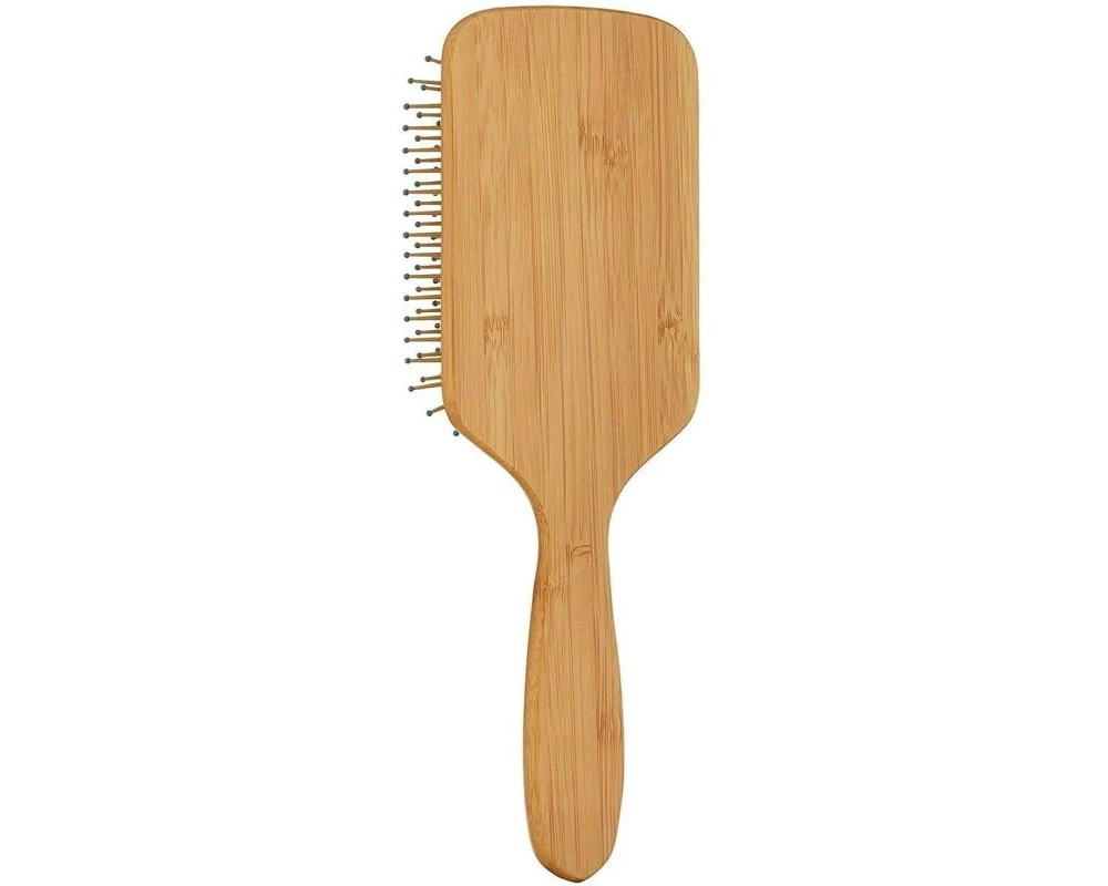 agave Natural Bamboo Paddle Brush