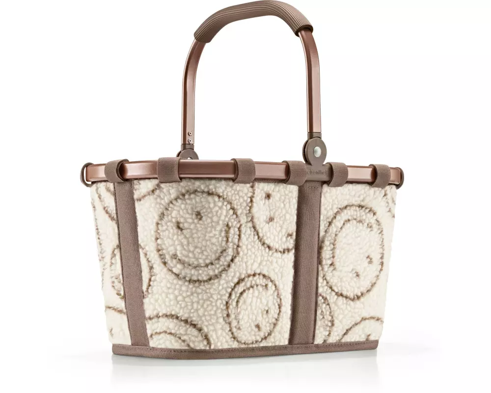 Reisenthel Einkaufskorb Carrybag XS Smiley Teddy Chocolate