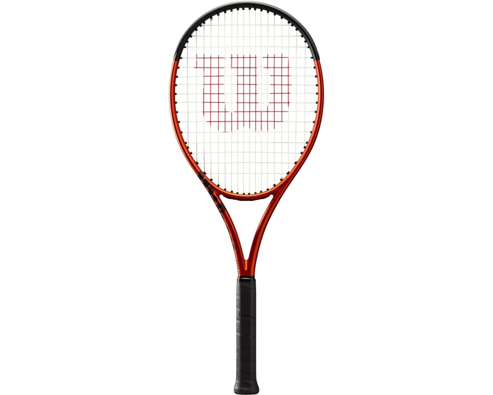 Wilson Tennisracket Burn 100 lS V5.0 Orange/Schwarz